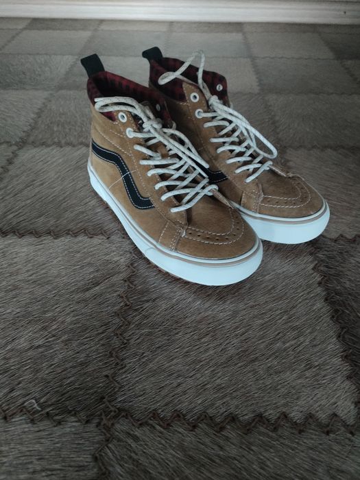 Vans Sk8-Hi MTE-1 Plaid Brown/Black