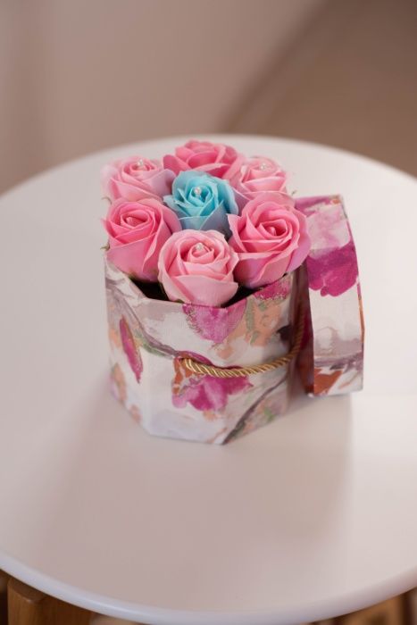 trandafiri de sapun cadou