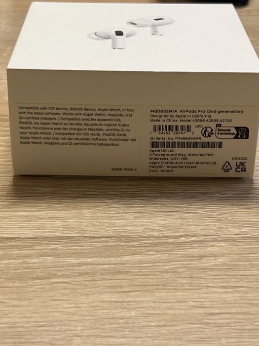 Слушалки AirPods Pro 2
