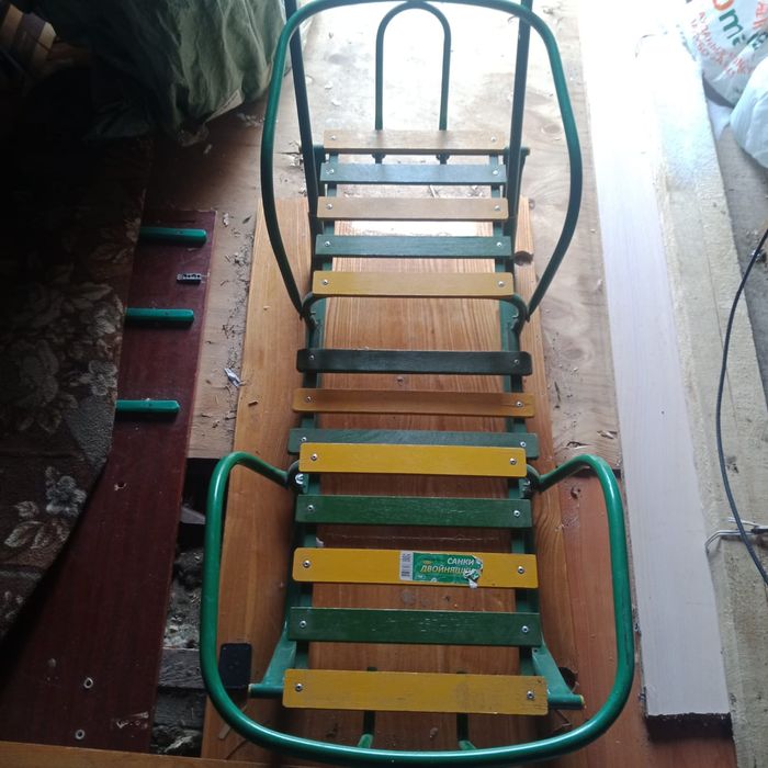 Продам санки двойные