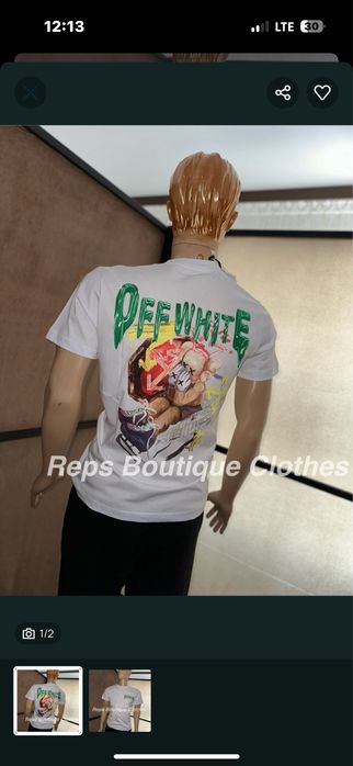 Tricou Off White Calitate Premium