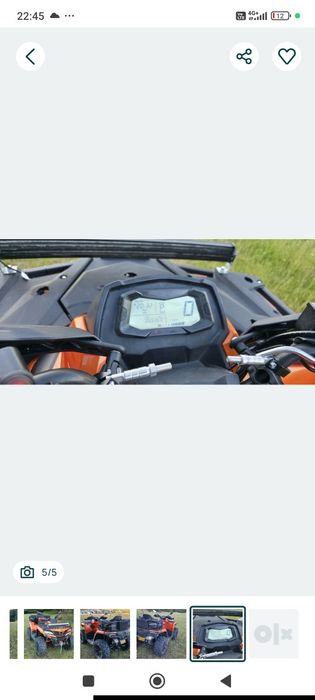 ATV cf moto 520L 2023