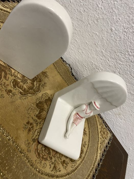 Стопери за книги Италия порцелан 1970-те плажна фигура