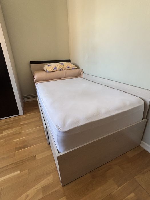 Vand pat facut la comanda 205/95 cu suport  pentru saltea din lemn arcuit