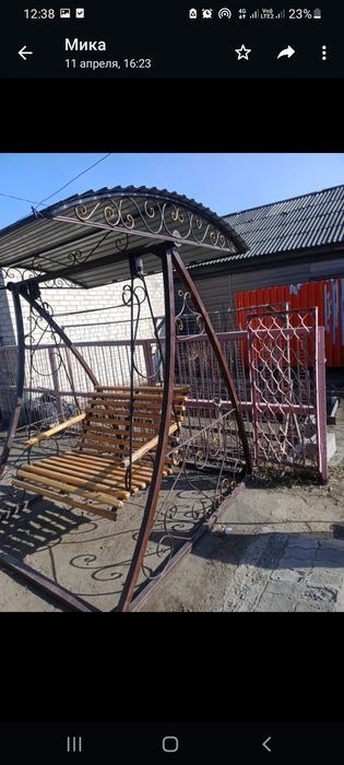 Продам качелю уличную