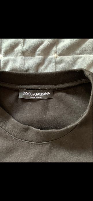 Tricou Dolce & Gabbana Milano Italia - Mărimea M (Nou)