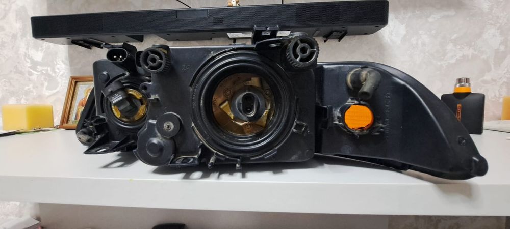 Фары BMW Е-39. В бронепленке