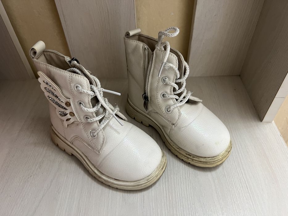 Детские зимние ботинки б/у