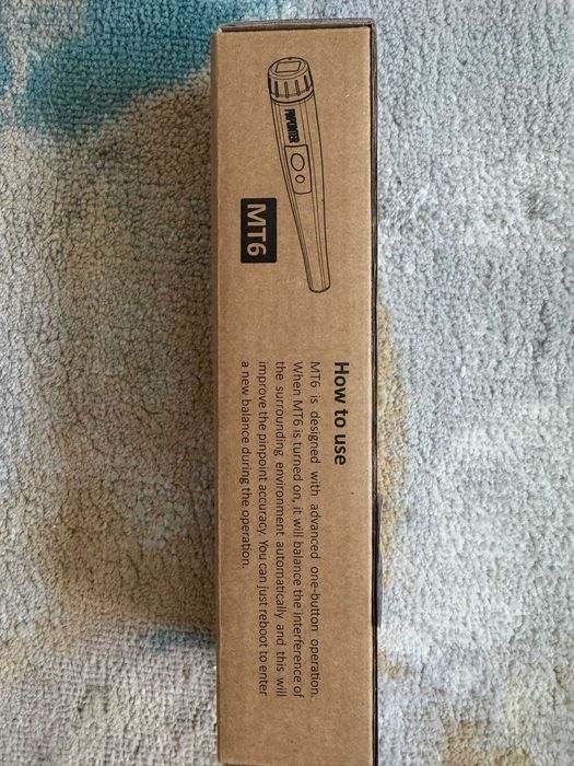 Dr.Ötek MT6 Pinpointer Detector Metale IP68 – Nou, complet