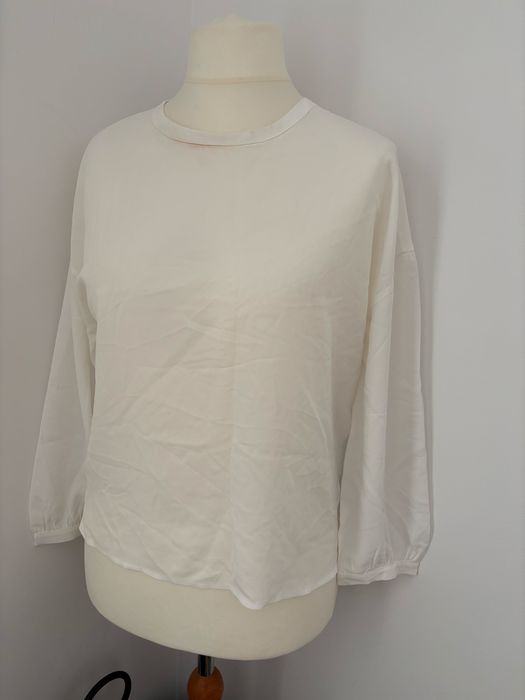 Копринена риза TARA JARMON, нова с етикет, риза Luisa  Cerano, нова без етикет, TWINSET cardigan oversized, нов без етикет