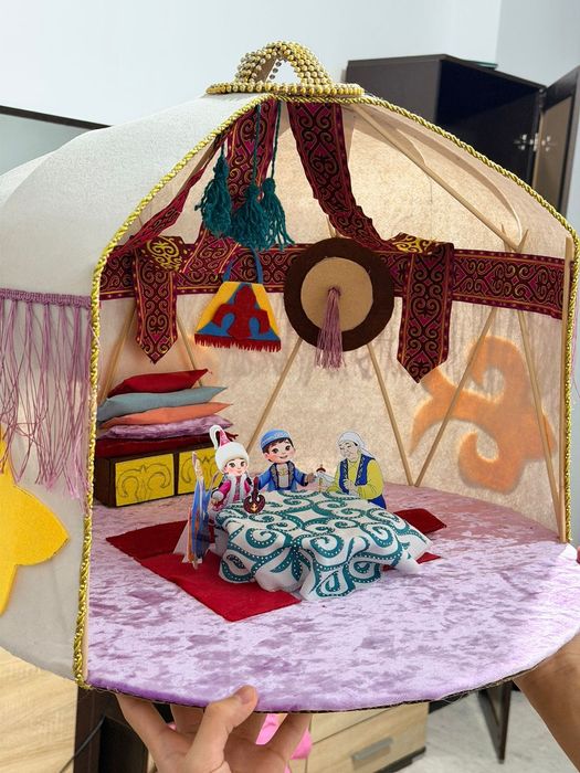 Рукоделье, қолөнер, юрта, киіз үй, ағаш үй