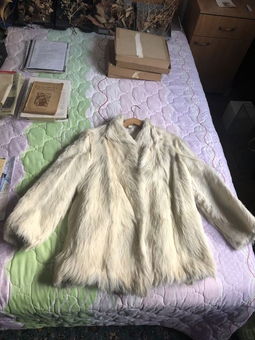 Дамско кожено палто