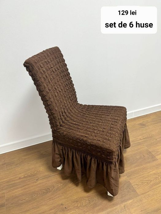 Set 6 huse scaun