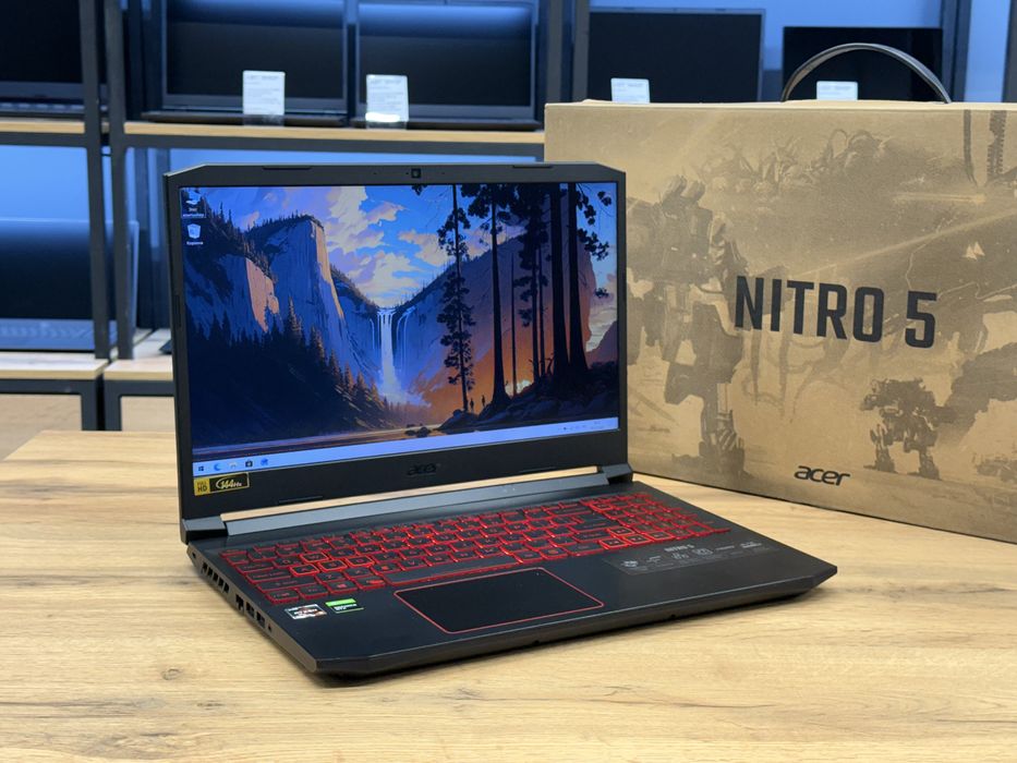Acer Nitro 5 | AMD Ryzen 5 4600H | GTX1650 | Игровой ноутбук