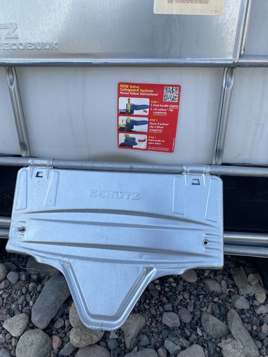 Водохранилище , 1000/200/150 литров , еврокуб