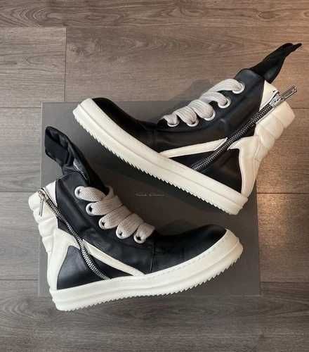 Sneakers Rick Owens Geobasket cu eticheta (nu Nike, Gucci, Adidas, Balenciaga)