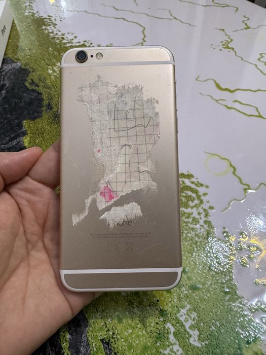 iphone 6 , белый, 16 гб