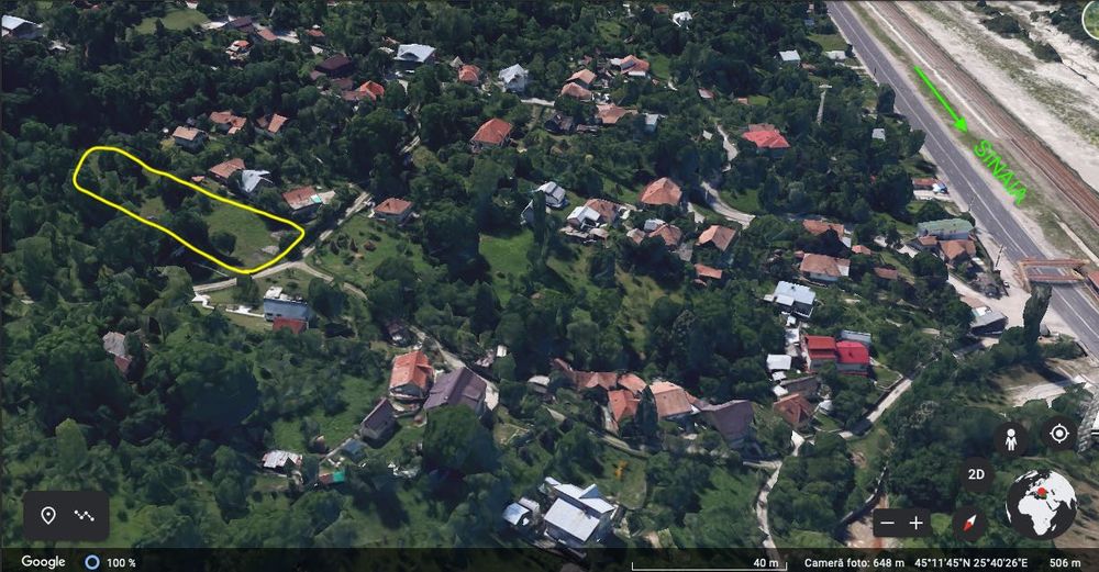 Un teren in Breaza pentru liniștea casei tale, cu un peisaj spectaculos!