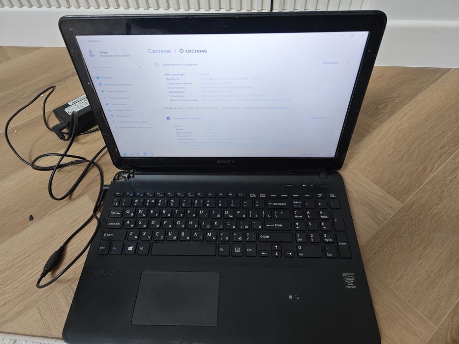 Ноутбук Sony vaio