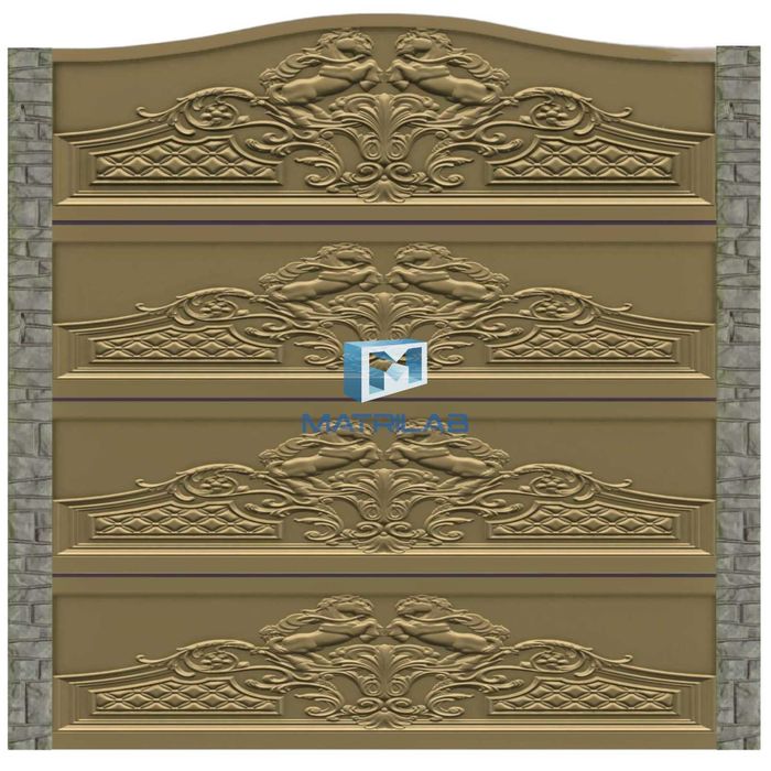 Matrite gard beton si stalpi  - RETETA SI INSTRUCTIUNI INCLUSE