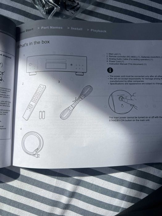 Vand Pioneer PD-70AE