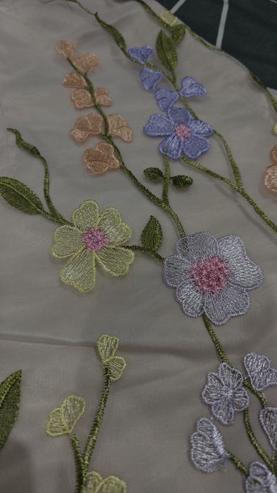 Цветна мини рокля нова