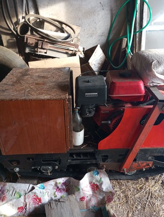 Мотобуксировщик,