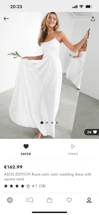 Rochie alba de seara