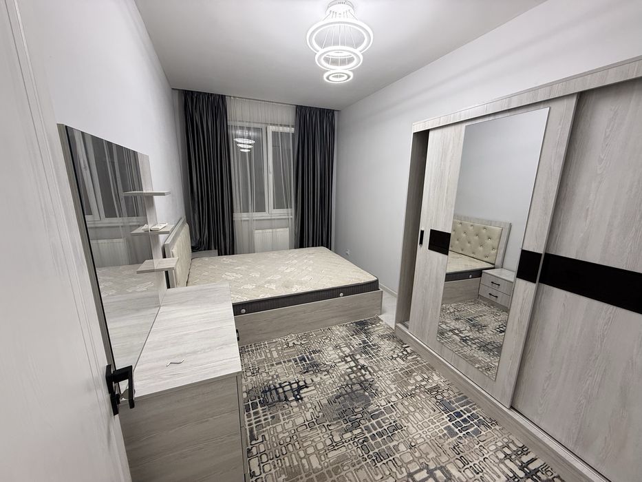 Аренда Бектемиркий район ЖК Муссафо масскан 2х ком с мебелью и технико