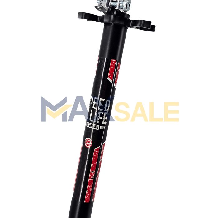 Детски скутер scooter тротинетка сгъваема черно/червено колело