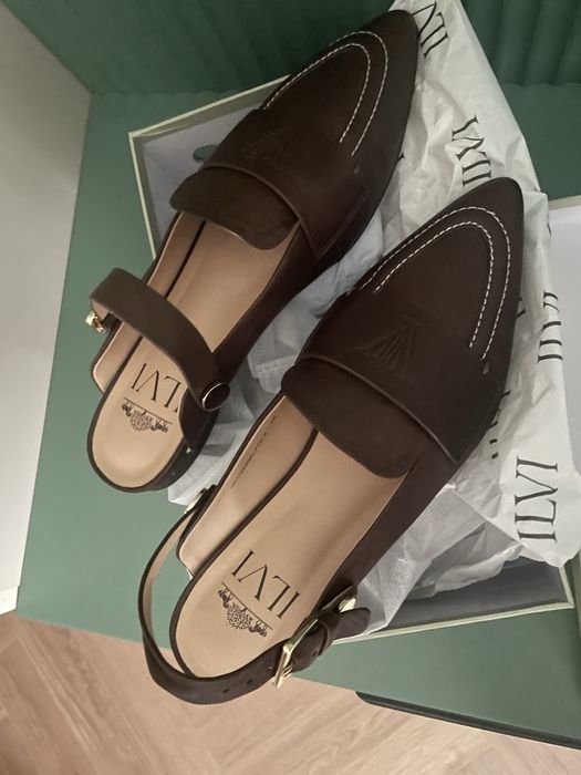 Мюли кожанные Ilvi