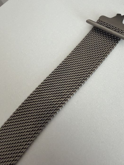 Apple Milanese Loop Ремешок Natural Titanium Оригинал