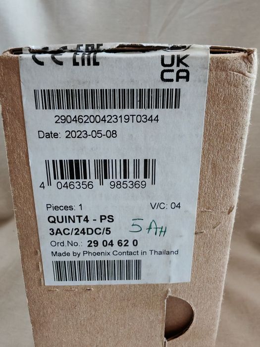 Phoenix Contact QUINT4-PS/3AC/24DC/5 Sursa alimentare industriala 24V 5A NOUA