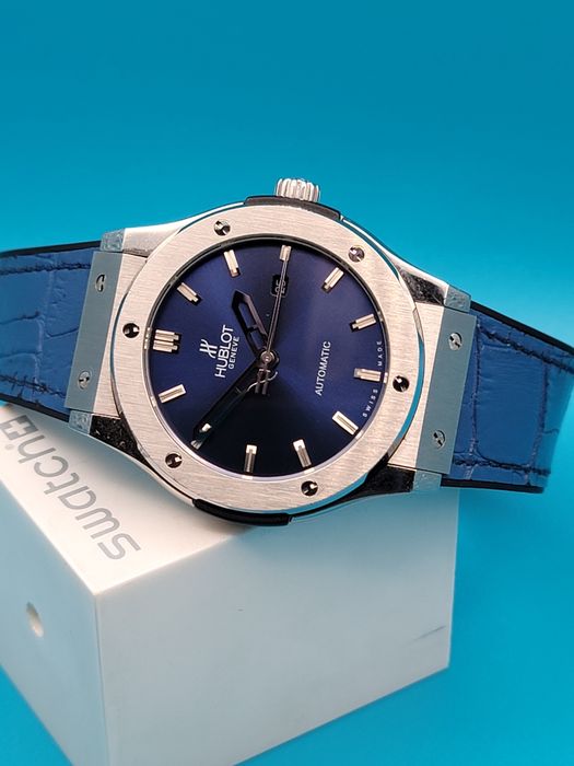 Hublot Classic  Blue Automatic.