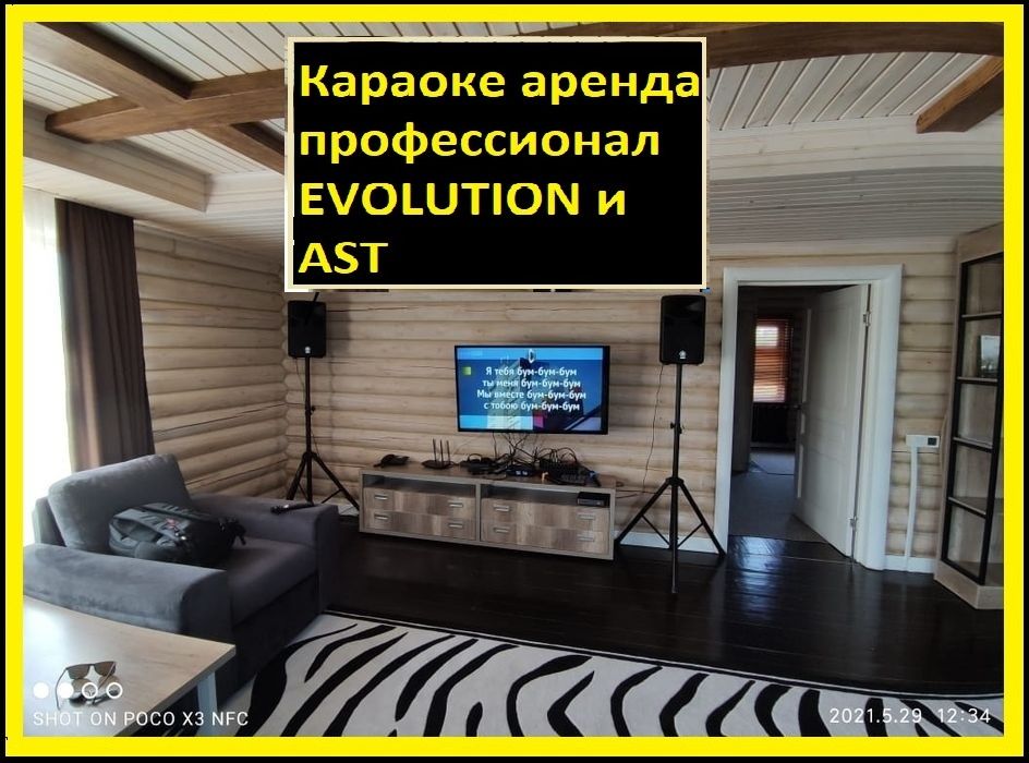 Караоке аренда прокат prof EVOLUTION и AST
