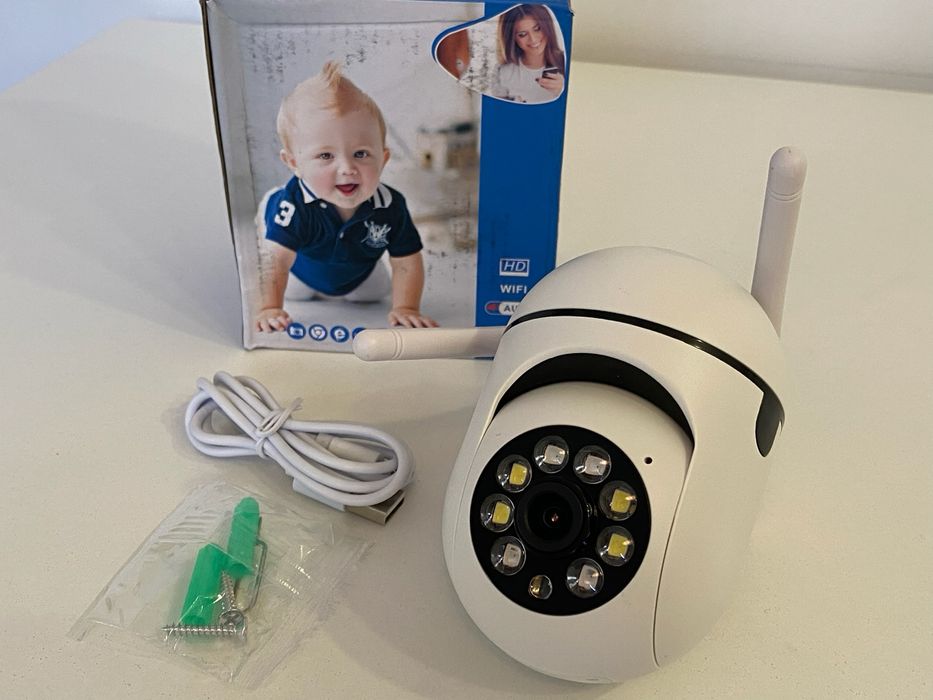 Куполна безжична камера за външен или вътрешен монтаж