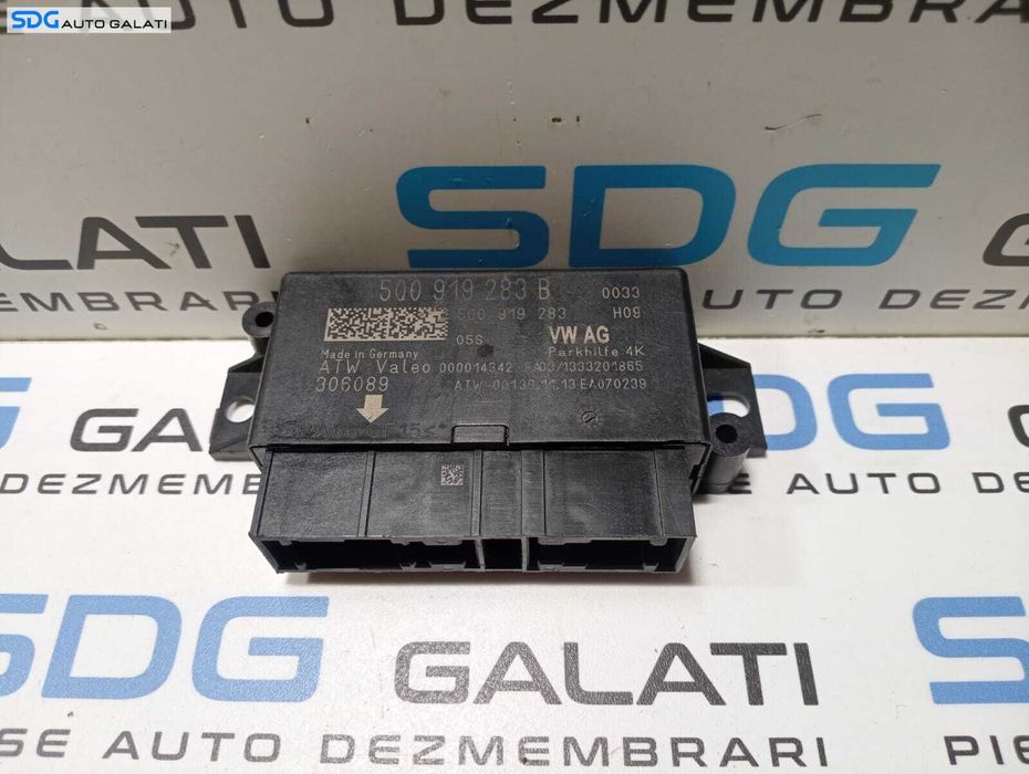 Calculator Modul Senzori Parcare Volkswagen Golf 7 2013 - 2020 Cod 5Q0919283B 5Q0919283 [M4373]