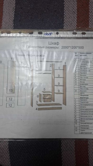 Шкаф в спальню 2м