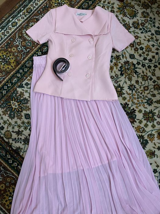 Нарядный комплект костюм и юбка