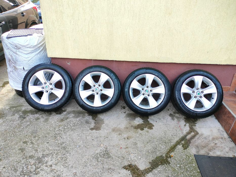 Jante aliaj 205/55/16 5x112 pt Skoda Octavia, VW Golf 5/6/7, Passat