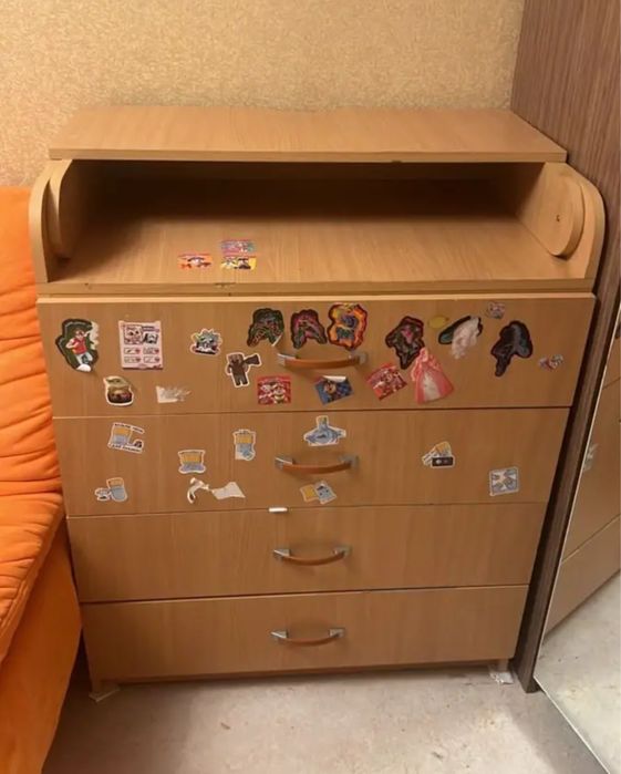 Комод с пелинальной доской