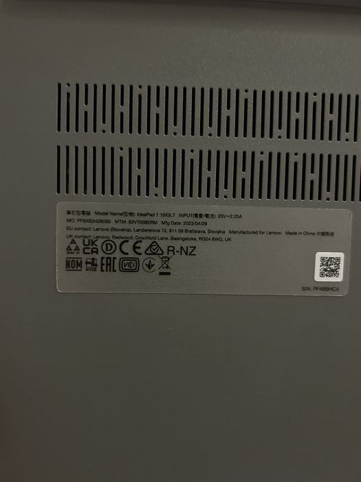 Laptop lenovo ideapad 1 15IGL7