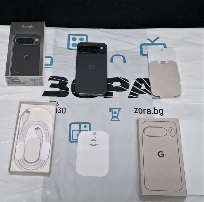 КАТО НОВ 256GB Google Pixel 10 Pro Гаранция Зора 2027г. Black | Черен