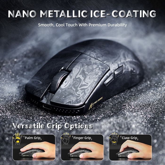 NEW Mouse Attack shark R11 ULTRA PAW3950 8K dpi 42000