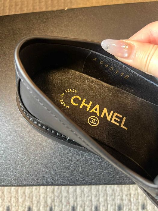 Loafers Chanel - calitate premium 100% piele naturala