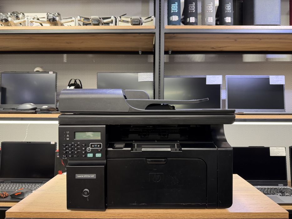 Принтер МФУ HP LaserJet Pro M1212nf, лазерный, черно-белый, 1536/А10