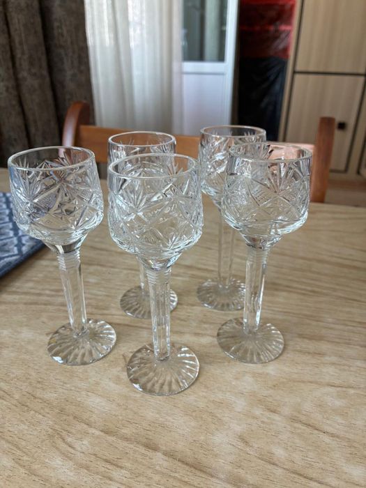 Продам набор стопок хрустальных