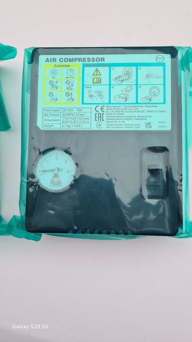 НОВ Оригинален компресор за гуми Рено,Дачия 12v