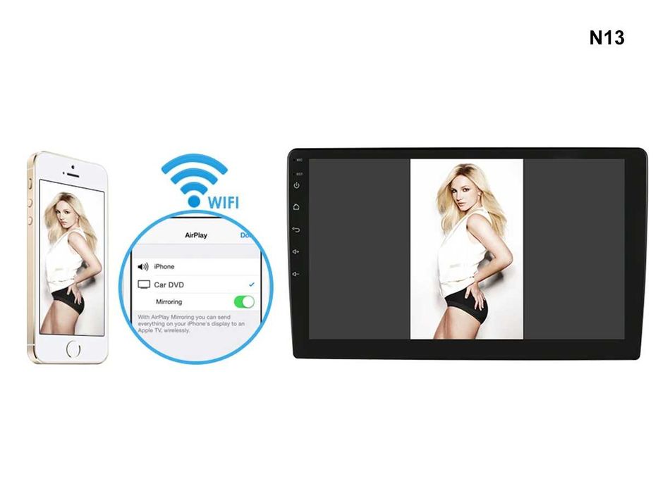 SIstem multimedia display de 9,8 inchi pentru AUDI A4 B6 B7 01-07