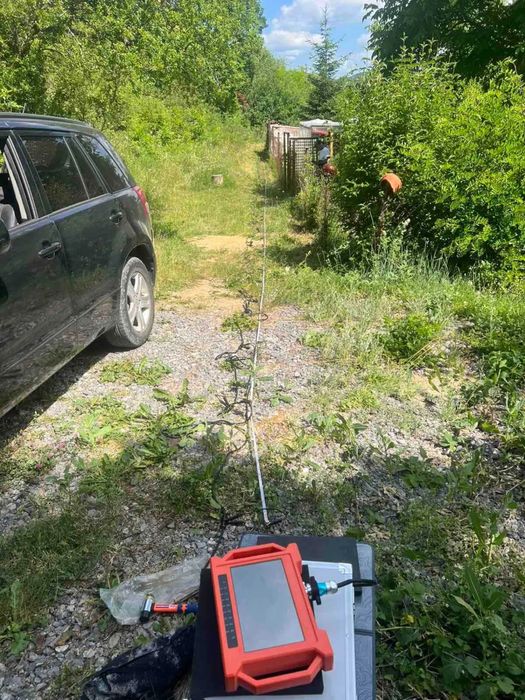 Търсене на Вода с Георадар за Сондажи Багети Проучване Откриване